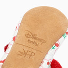 Disney Cherry Minnie Mouse Knotted Bow Baby Shoe Knotted Bow Mocc Soft Sole 