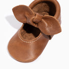 Maple Knotted Bow Baby Shoe Knotted Bow Mocc Soft Sole 