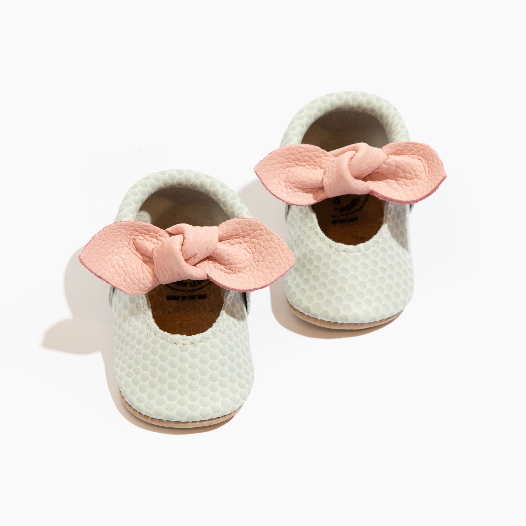 Birdie Knotted Bow Baby Shoe Knotted Bow Mocc Soft Sole 