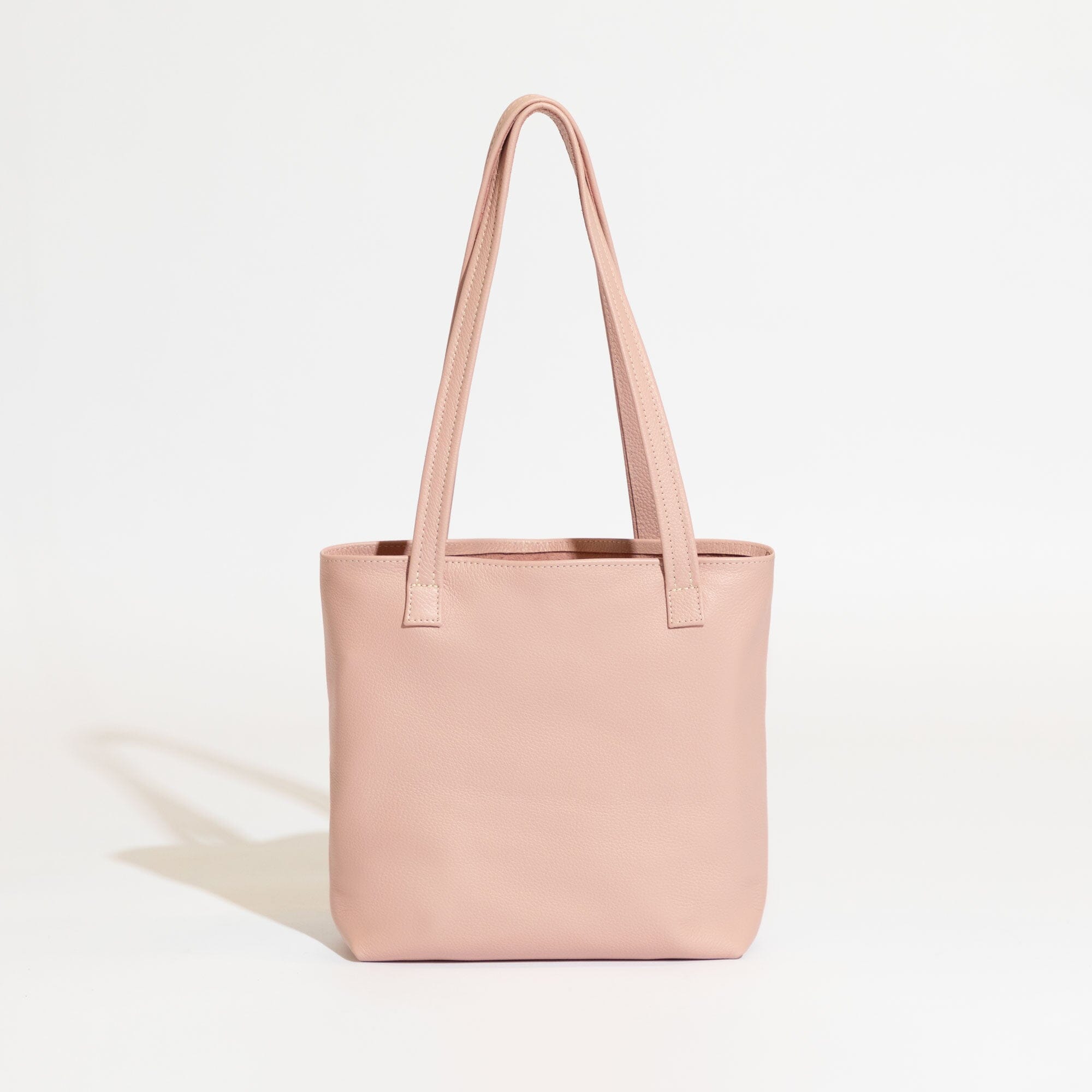 Blush leather bag sale