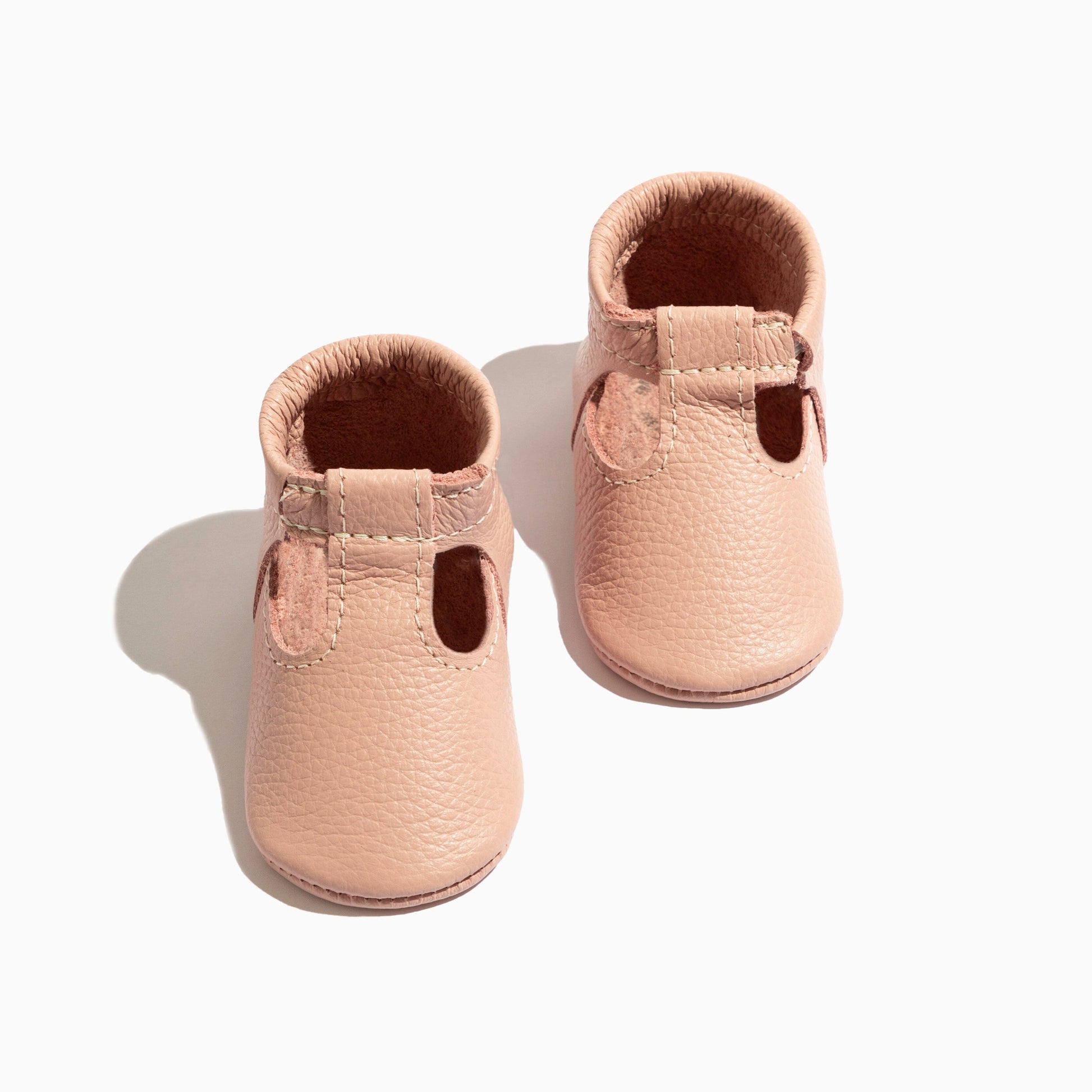 Blush T-Bar Baby Shoe T-Bar Soft Sole 