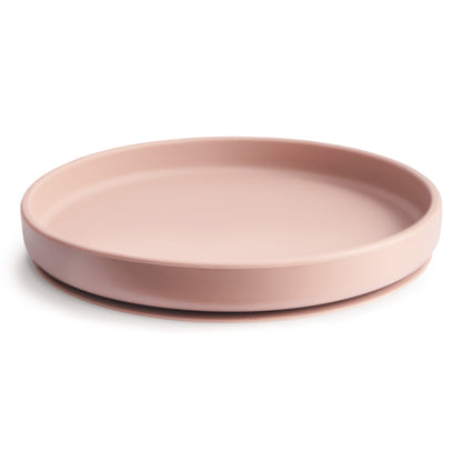 Classic Silicone Suction Plate silicone tableware Mushie 