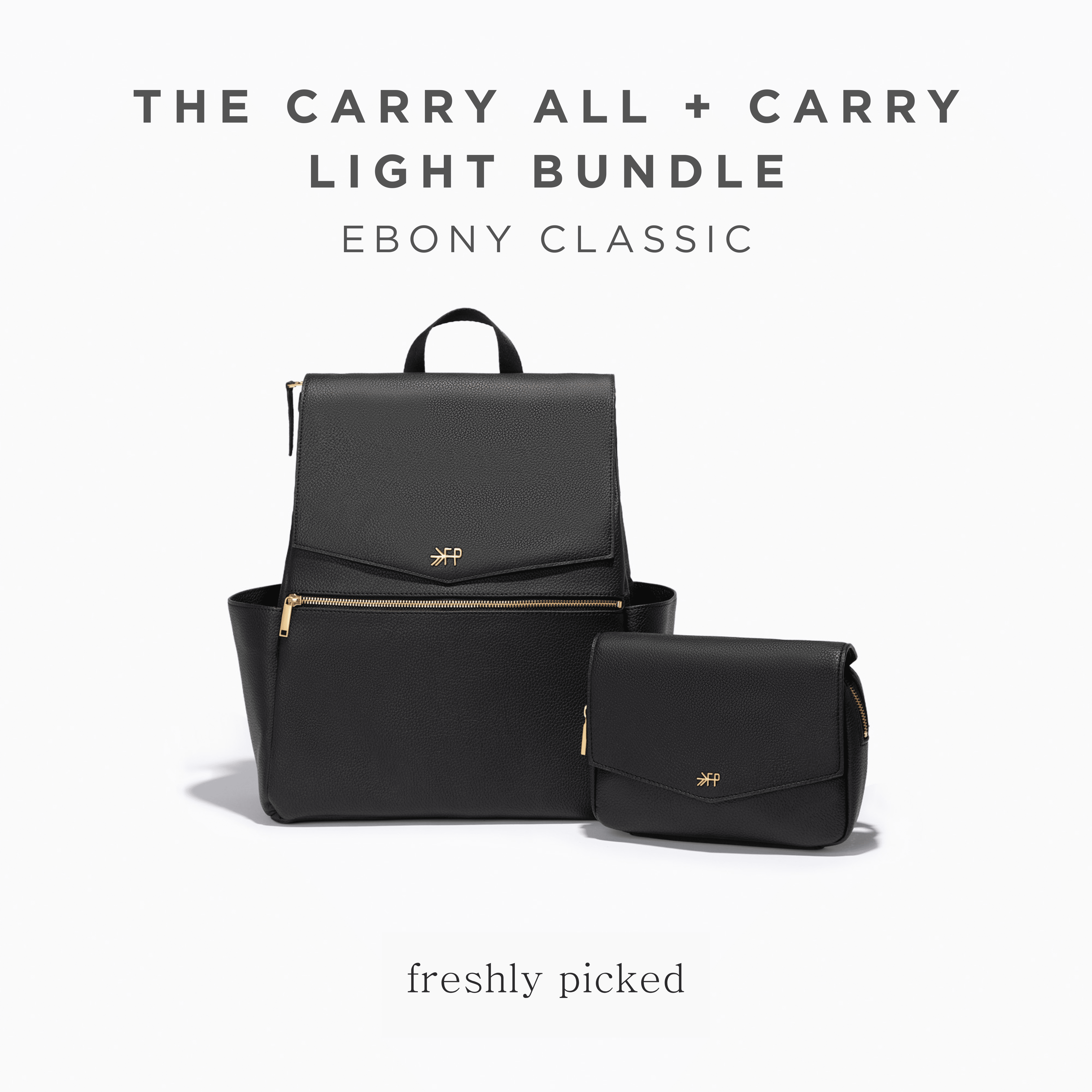 The Carry All + Carry Light Bundle Bundles of Joy Bundles of Joy Ebony 