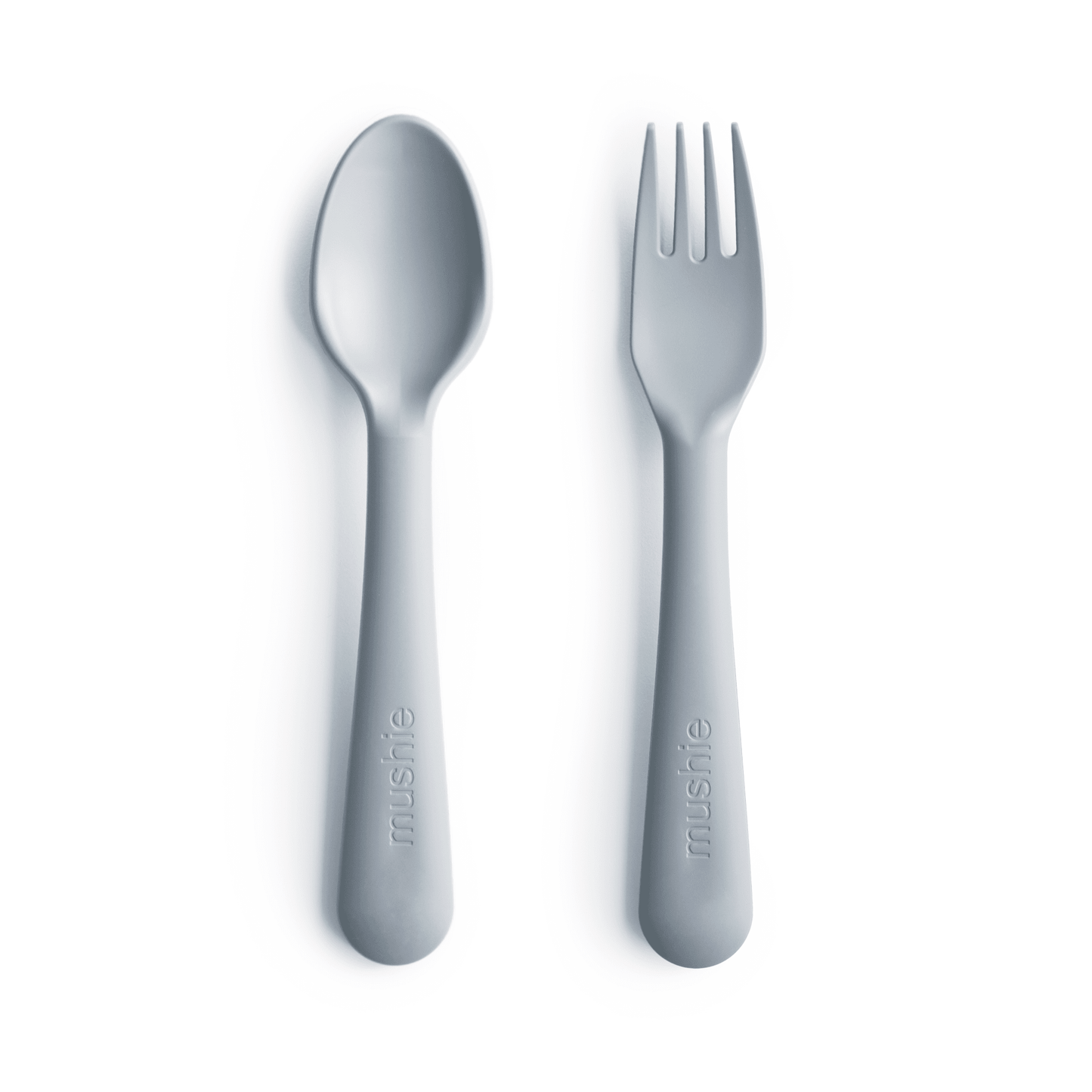 Dinnerware Fork and Spoon Set Dinnerware Mushie Cloud 