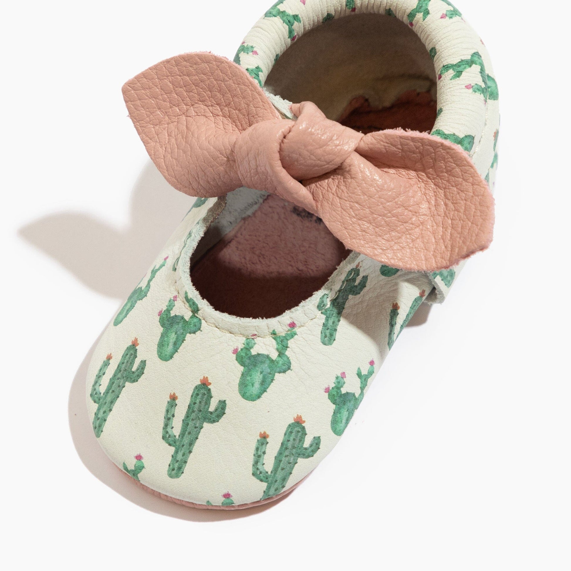 Cactus Blossom Knotted Bow Mocc Knotted Bow Mocc Soft Sole 