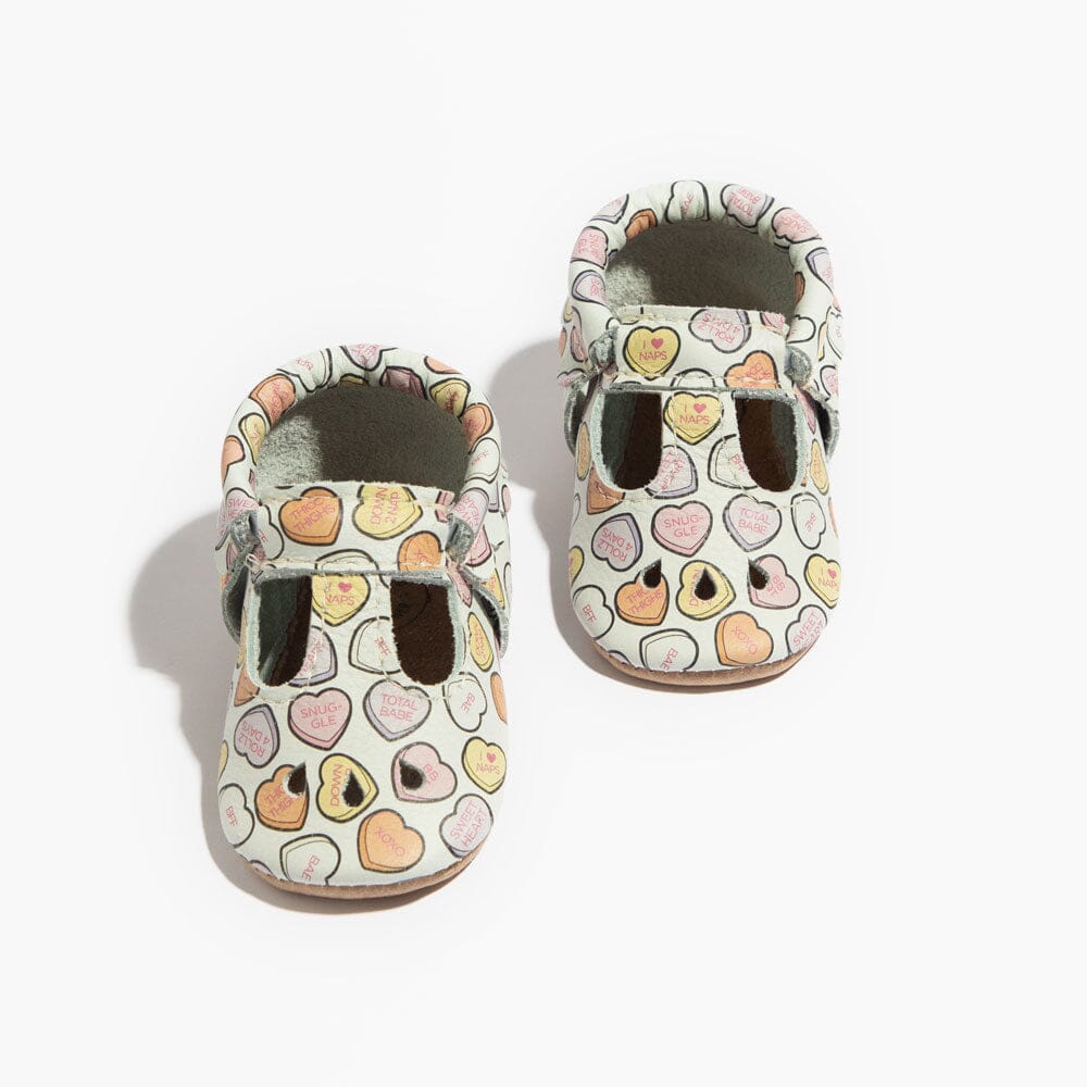 Candy Hearts Mary Jane Baby Shoe Mary Jane Soft Sole 