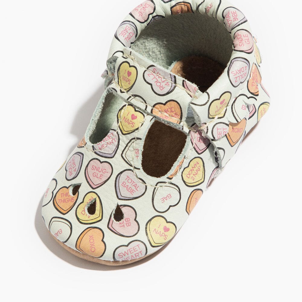 Candy Hearts Mary Jane Baby Shoe Mary Jane Soft Sole 