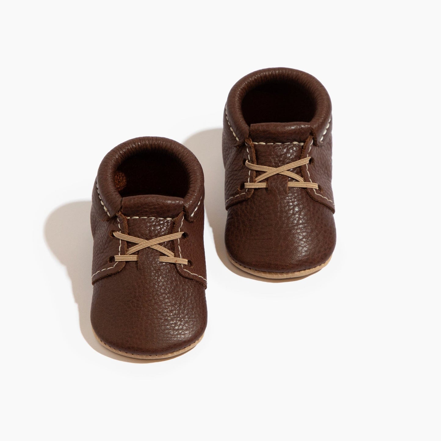 Chestnut Oxford Baby Shoe Oxford Soft Sole 