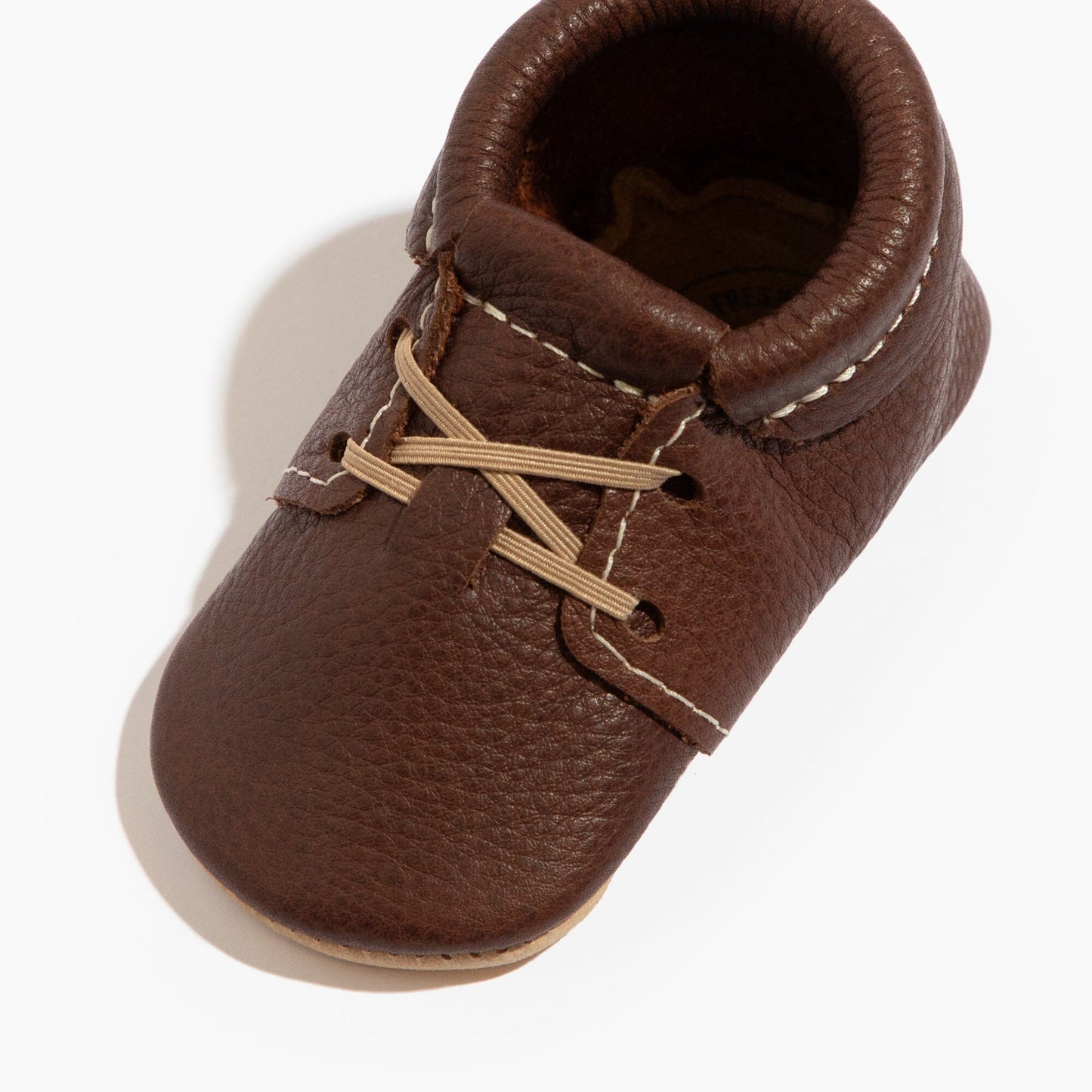 Chestnut Oxford Baby Shoe Oxford Soft Sole 