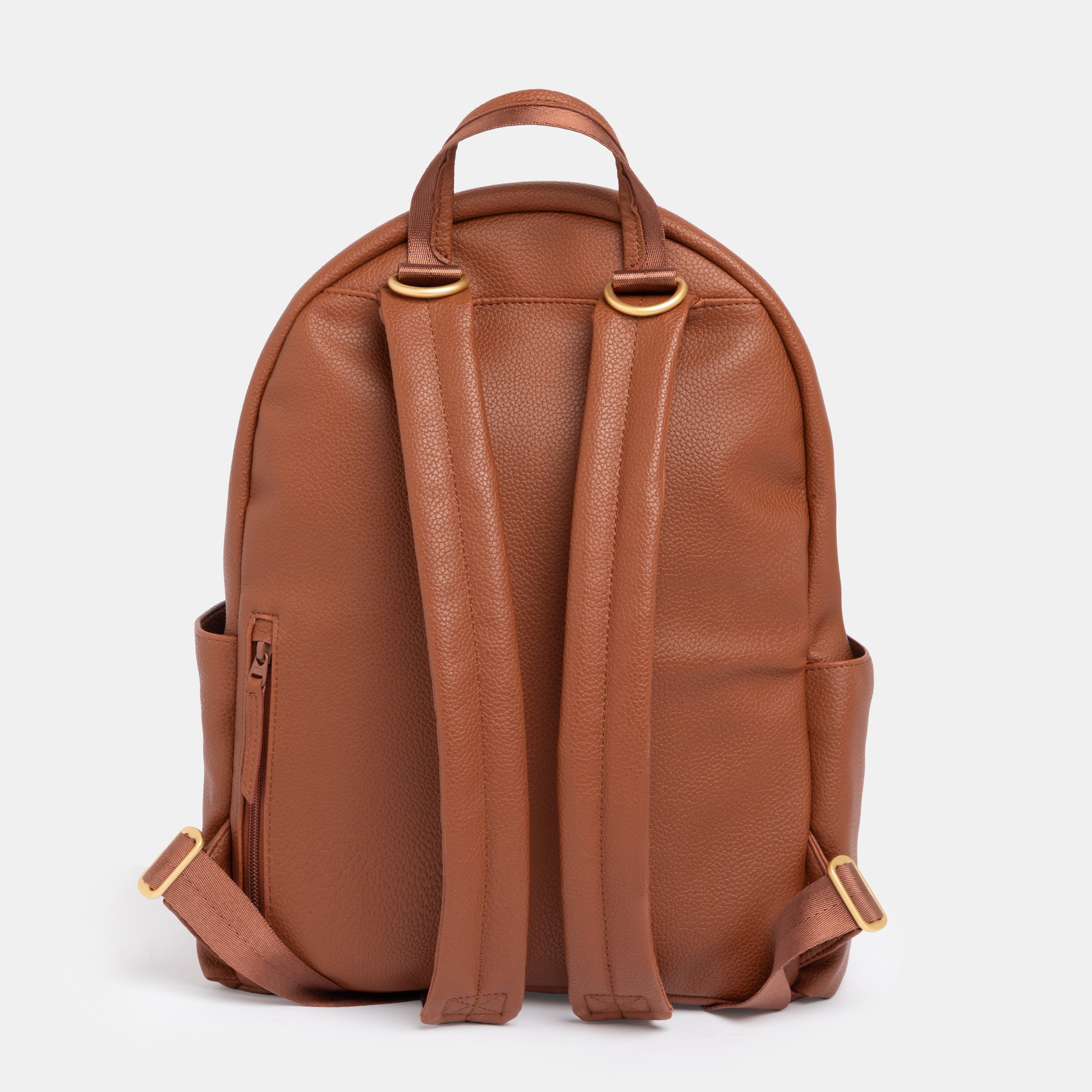 Cognac Classic City Diaper Bag II Classic City Backpack Diaper Bag 