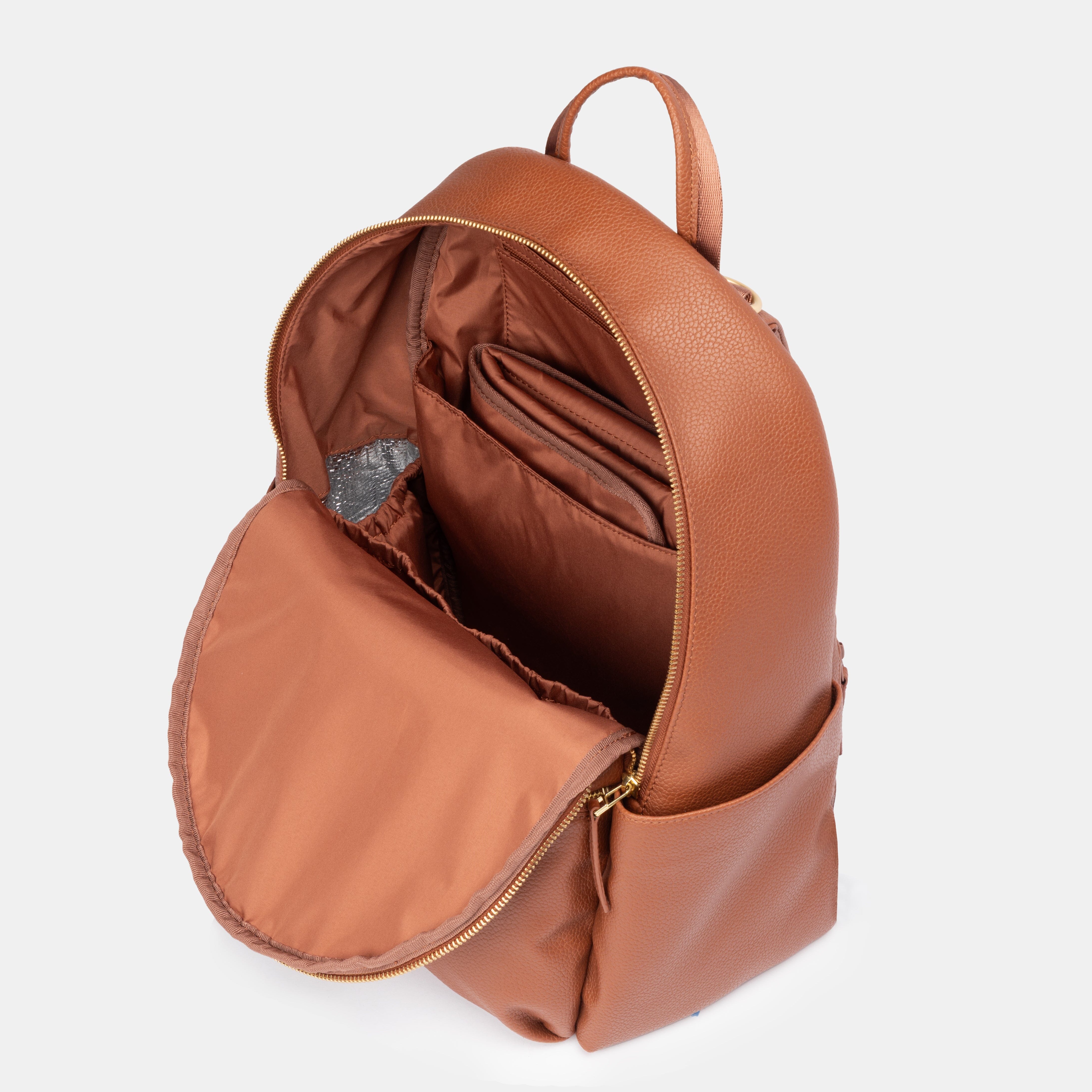 Cognac Classic City Diaper Bag II – Freshly Picked