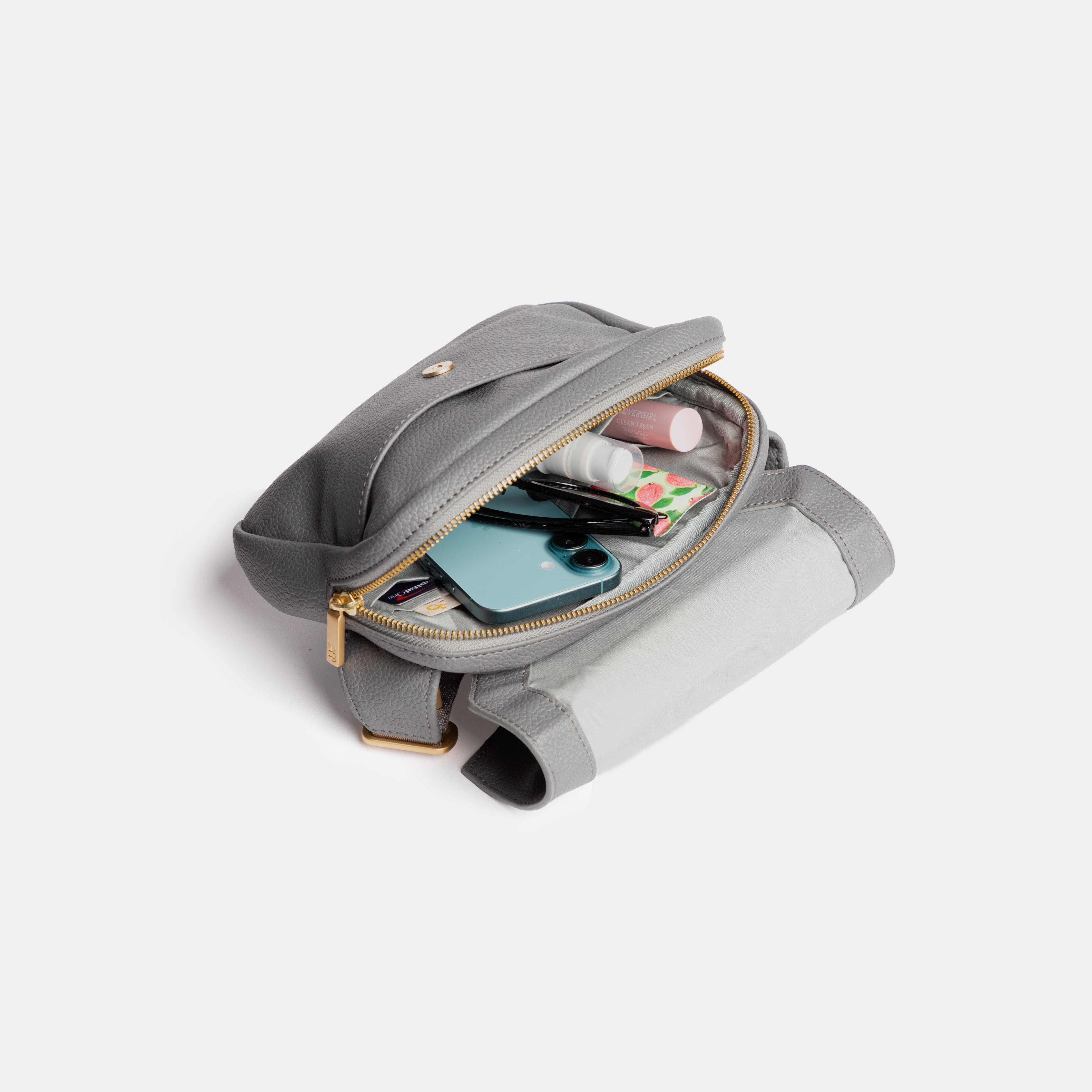 Stone Classic Park Fanny Pack | Grey Crossbody Fanny Pack