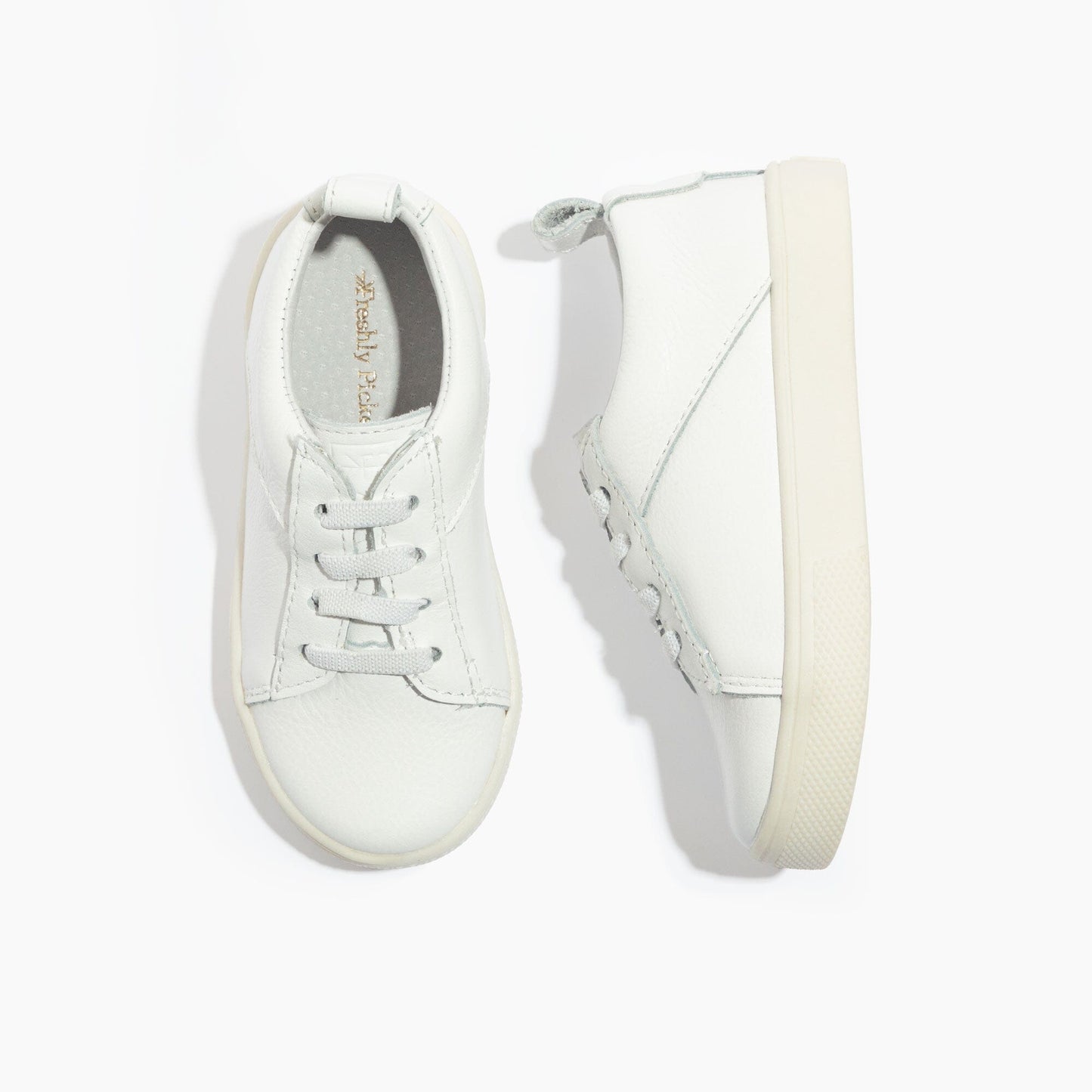 White Classic Lace Up II Sneaker Kids - Classic Sneaker Kids Sneaker II 