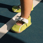 Tennis Match Knotted Bow Baby Shoe Knotted Bow Mocc Soft Sole 