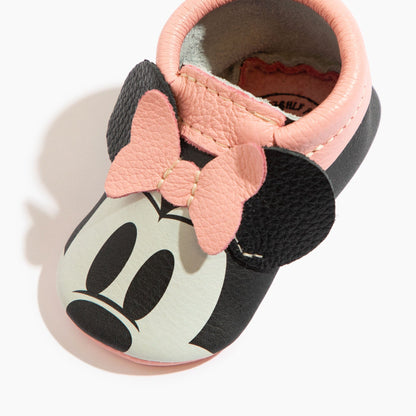 Custom Minnie Ears Baby Shoe City Mocc Soft Sole 