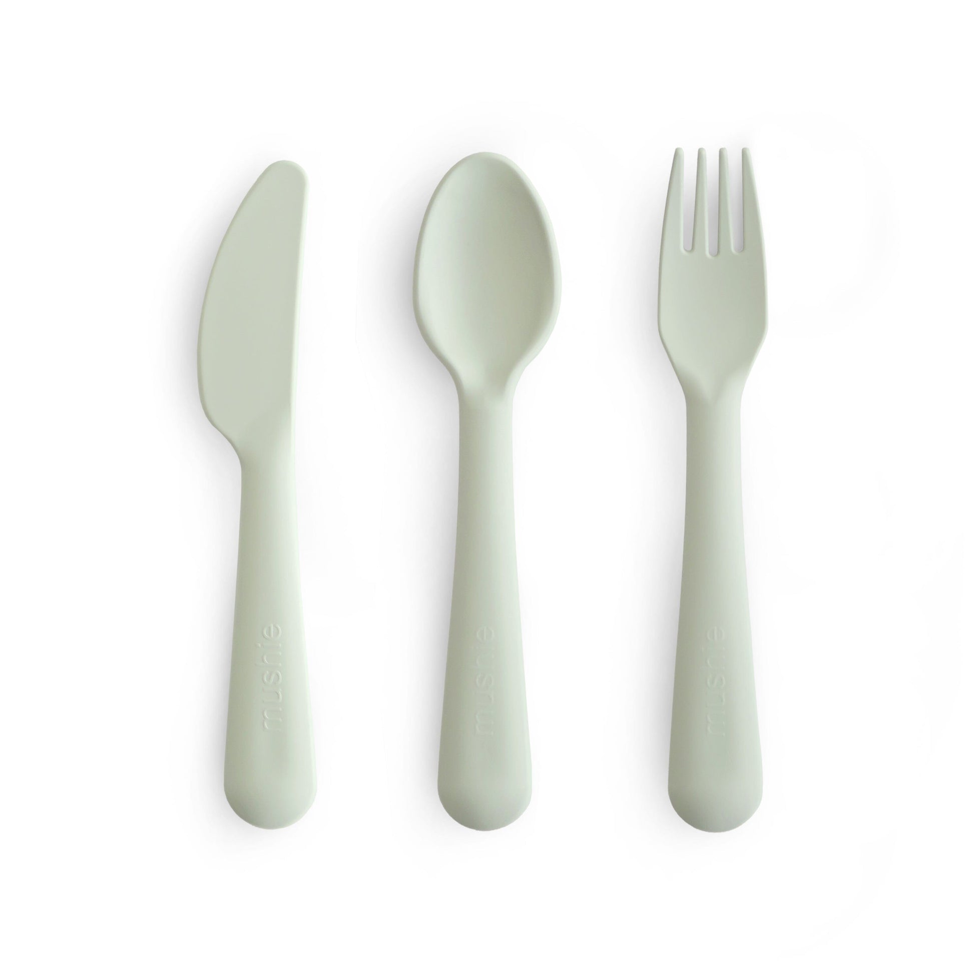 Dinnerware Cutlery Set Dinnerware Mushie Sage 