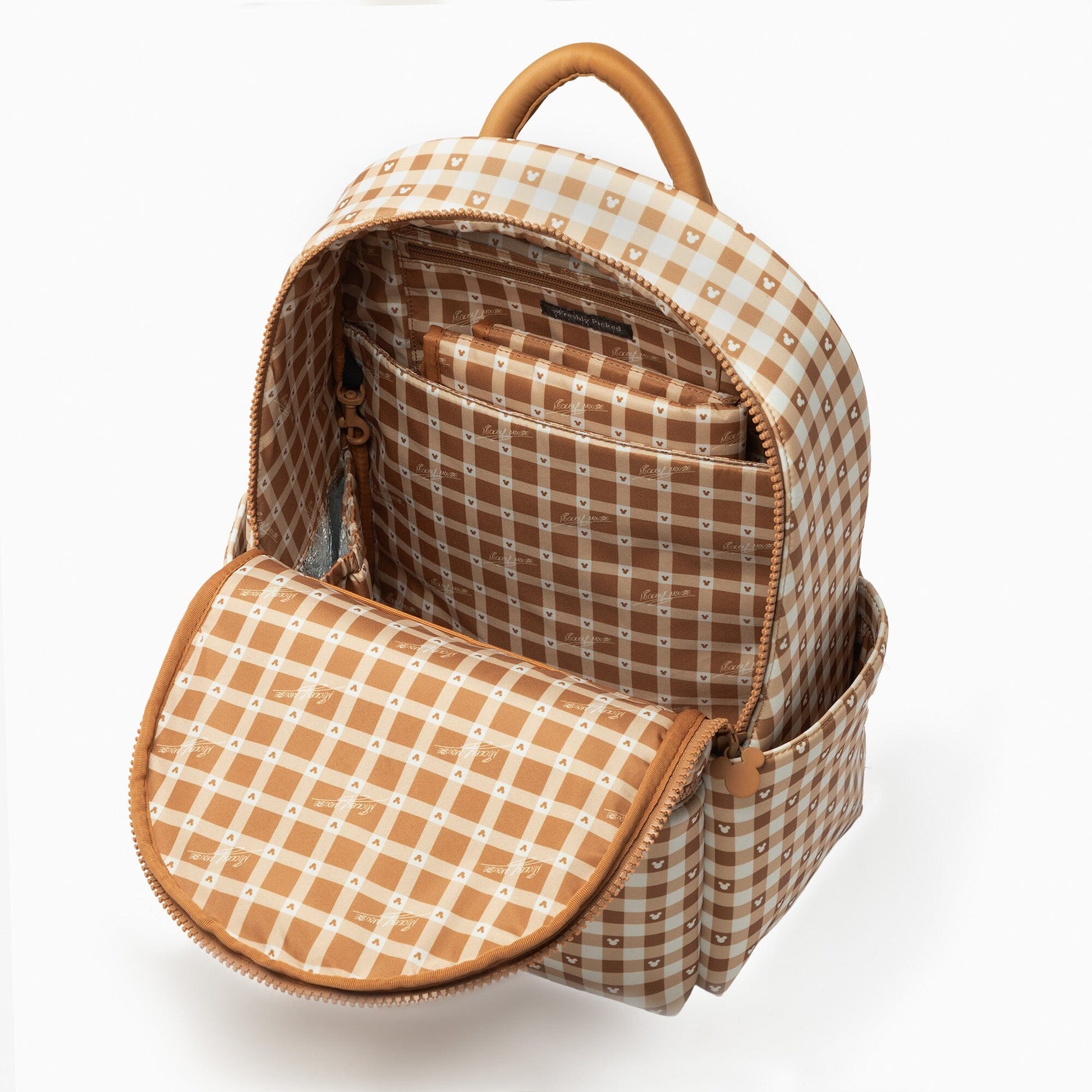 Disney Gingham Mickey Mouse Seoul City Backpack Seoul City Backpack Diaper Bag 