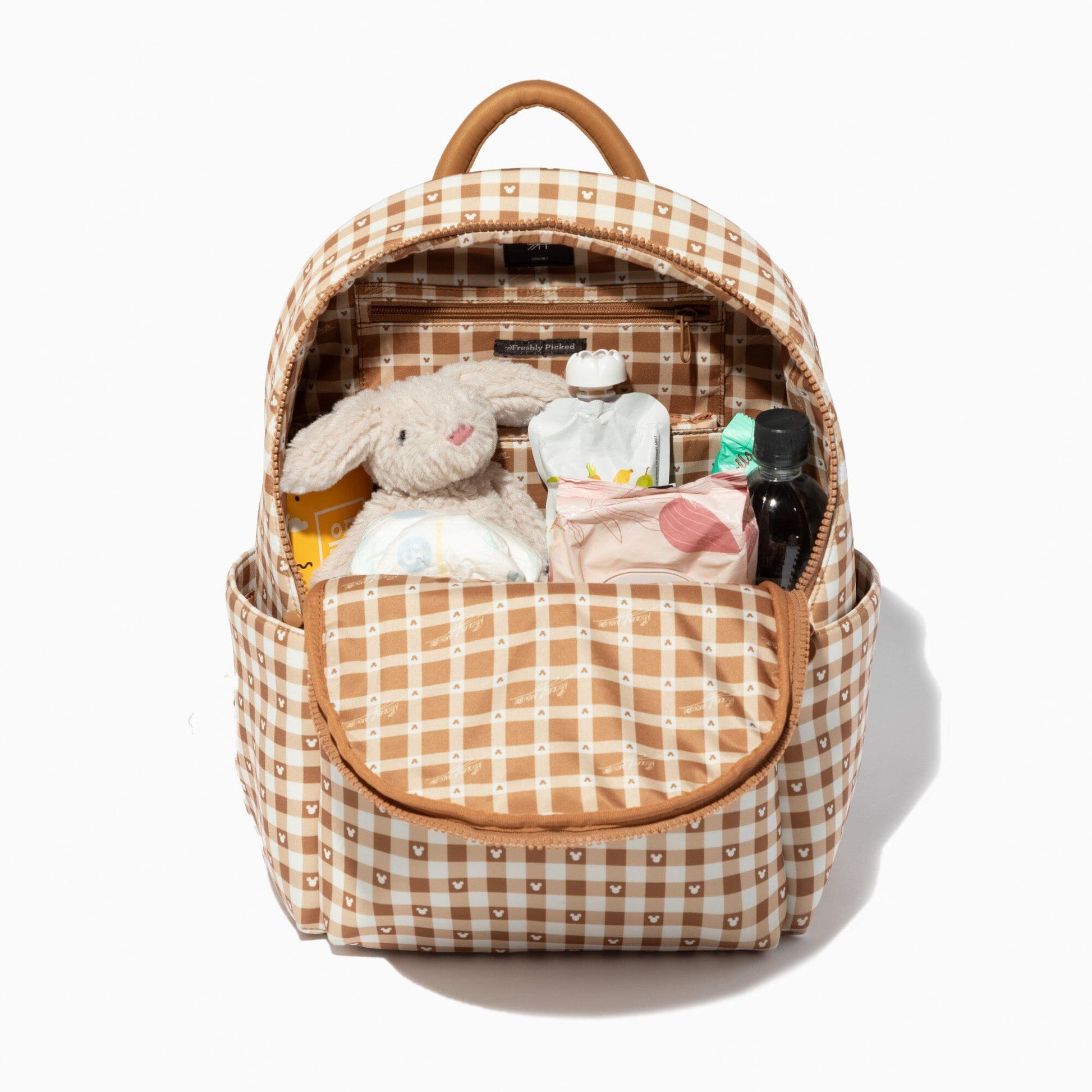 Disney Gingham Mickey Mouse Seoul City Backpack Seoul City Backpack Diaper Bag 
