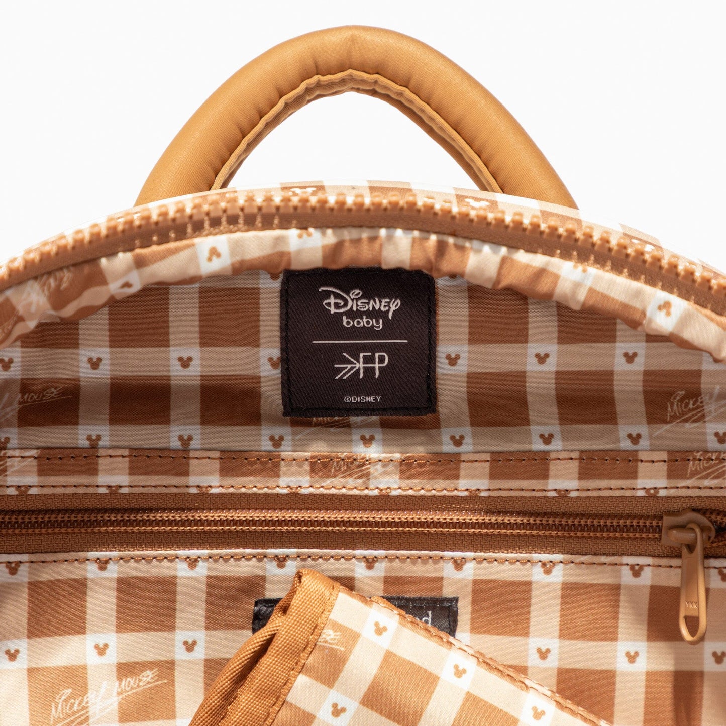 Disney Gingham Mickey Mouse Seoul City Backpack Seoul City Backpack Diaper Bag 