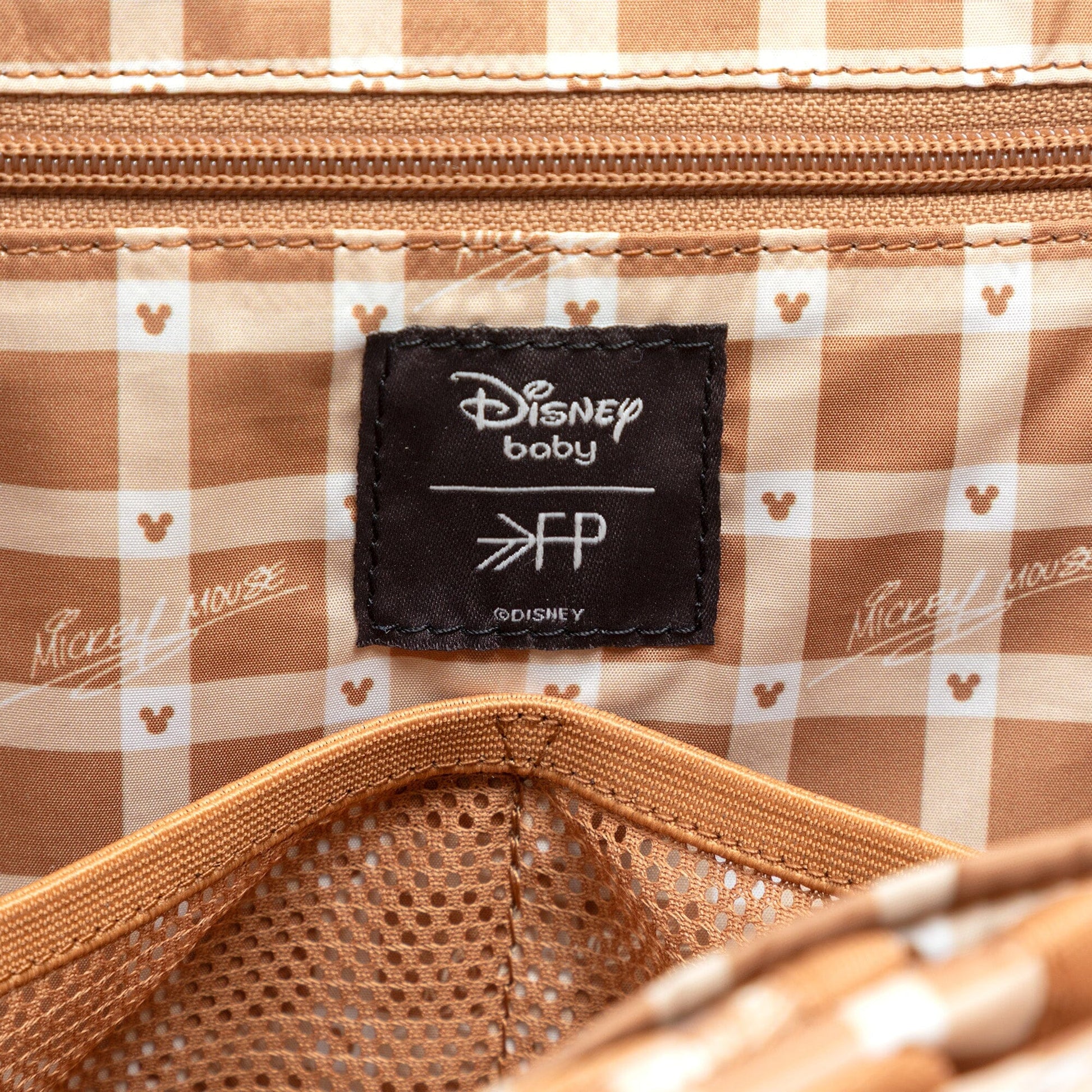 Disney Gingham Mickey Mouse Seoul Tote Seoul Tote Diaper Bag 