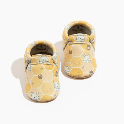 (Coming Soon) Disney Pooh Bear Honeycomb City Baby Shoe City Mocc Soft Sole 