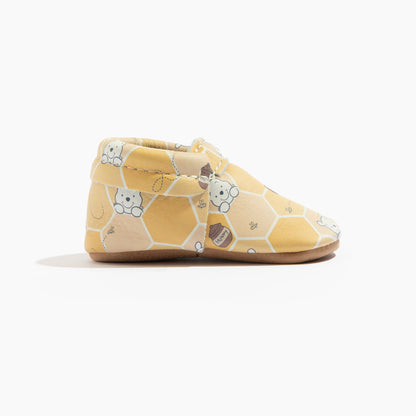 (Coming Soon) Disney Pooh Bear Honeycomb City Baby Shoe City Mocc Soft Sole 