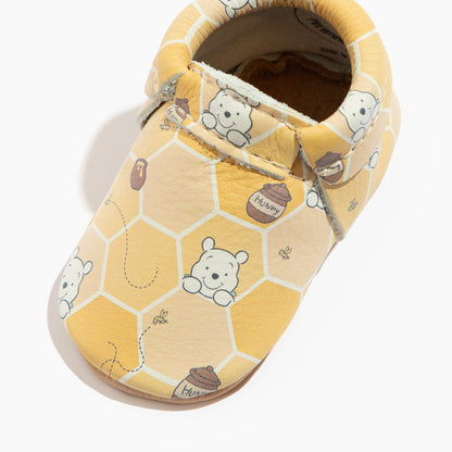 (Coming Soon) Disney Pooh Bear Honeycomb City Baby Shoe City Mocc Soft Sole 