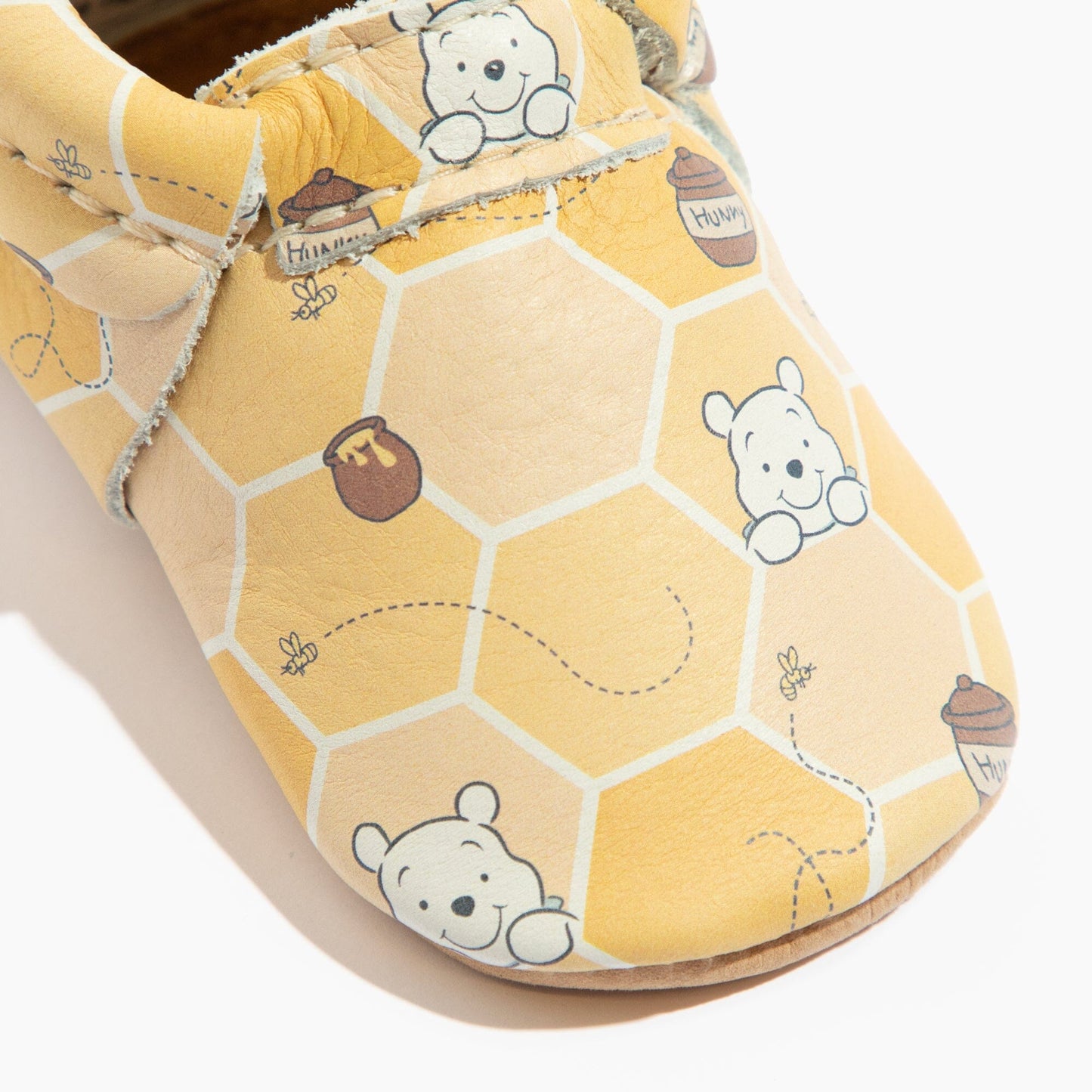 (Coming Soon) Disney Pooh Bear Honeycomb City Baby Shoe City Mocc Soft Sole 