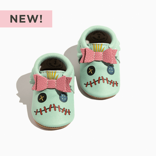 Disney Scrump Bow Baby Shoe Bow Mocc Soft Sole 