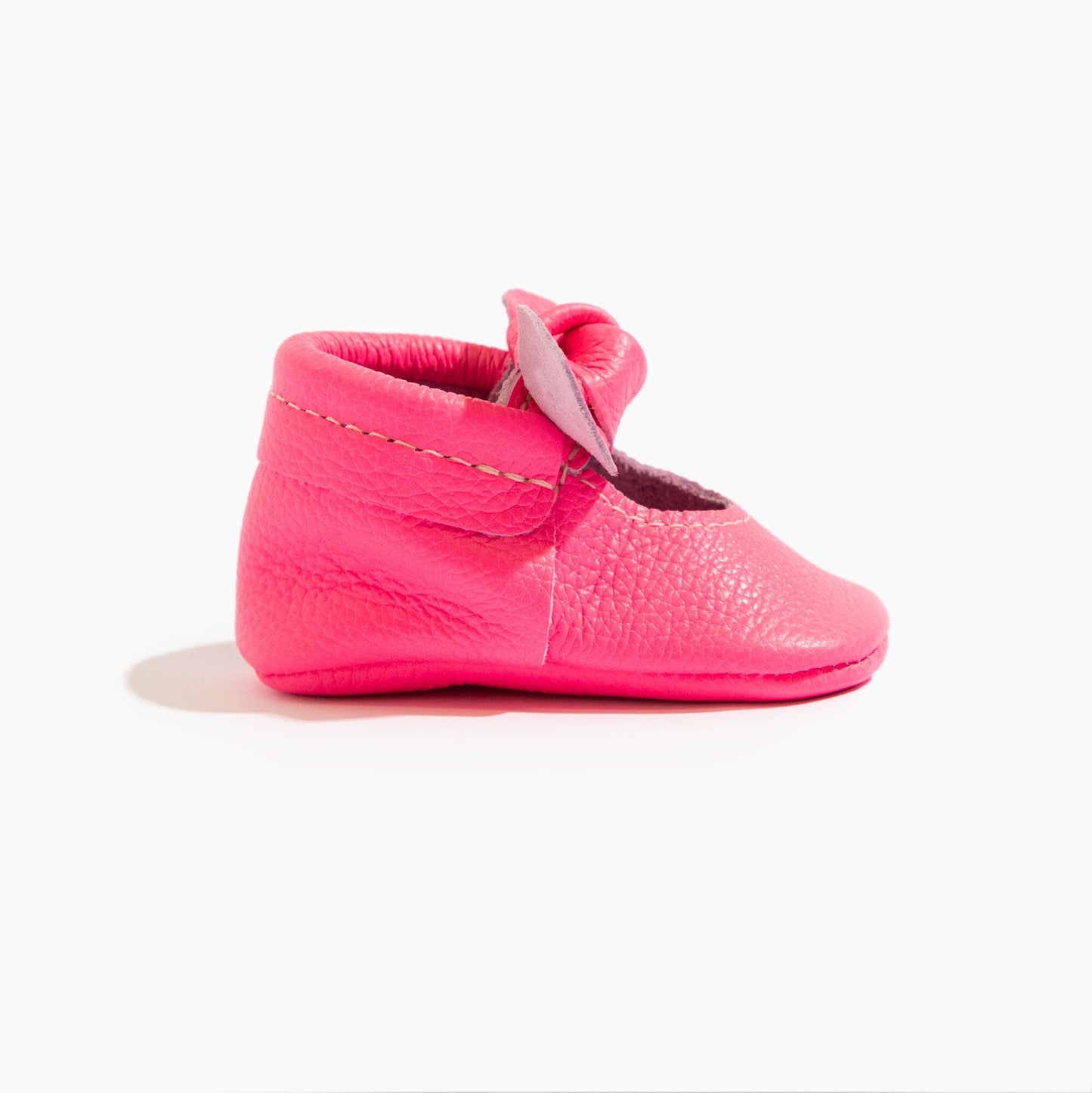 Dreamhouse Pink Knotted Baby Shoe Knotted Bow Mocc Soft Sole 