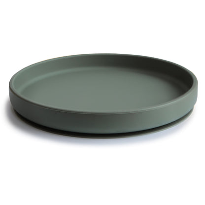 Classic Silicone Suction Plate silicone tableware Mushie 