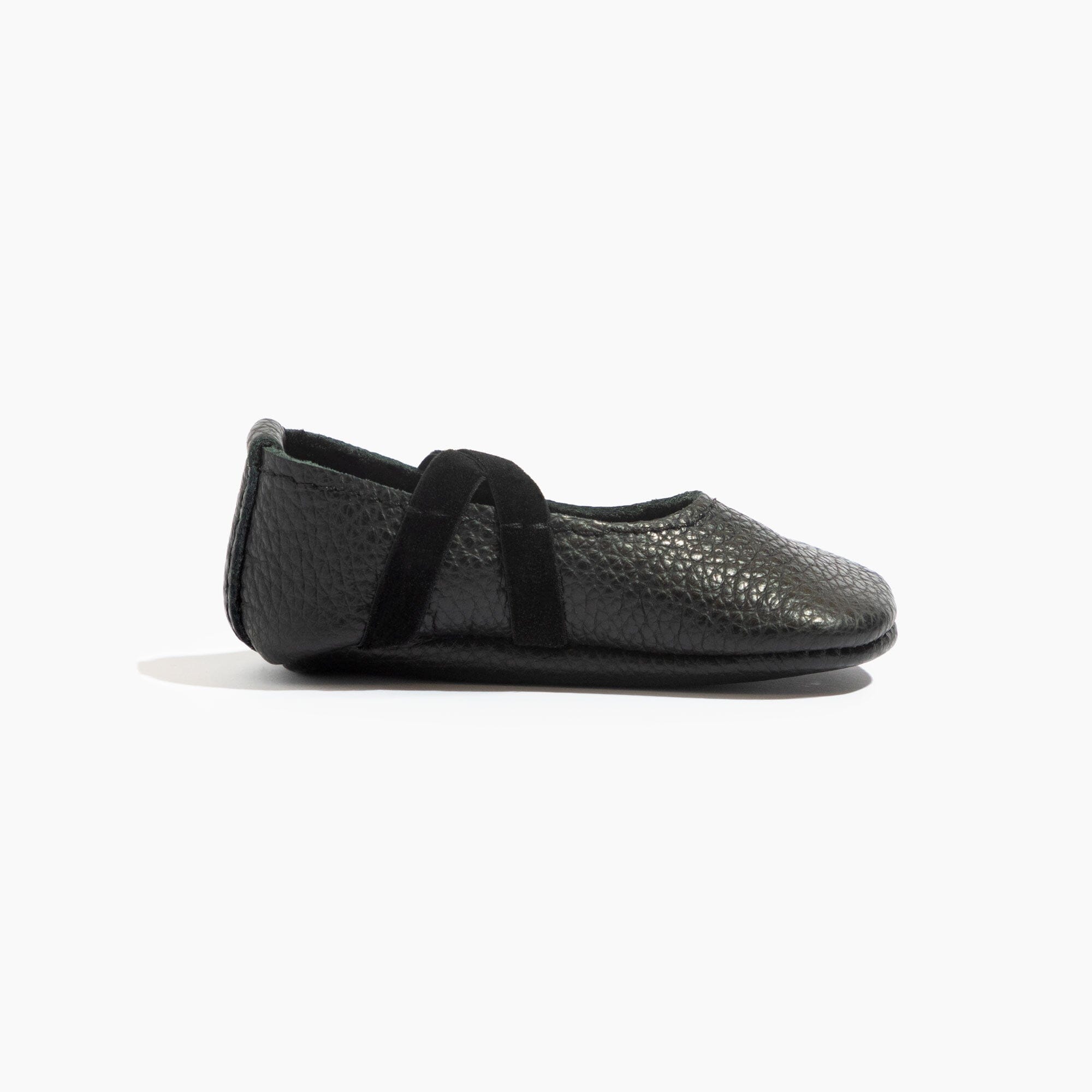 Ebony Ballet Slipper Baby Shoe Ballet Slipper Soft Sole 