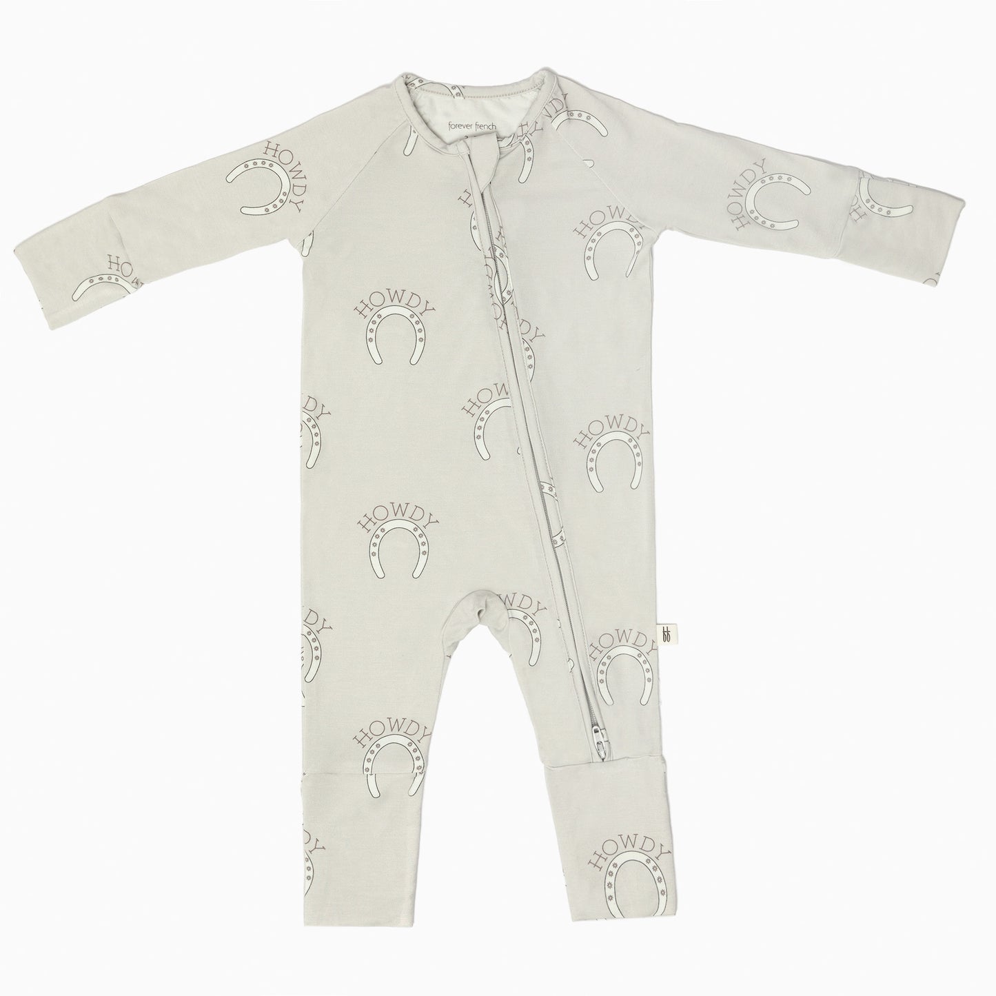 Bamboo Zip Pajamas | Howdy