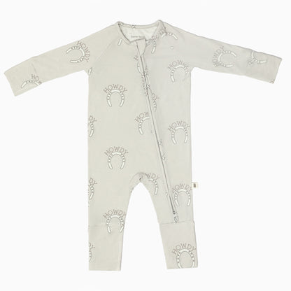 Bamboo Zip Pajamas | Howdy