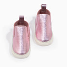 Frosted Rose Slip On Baby Shoe Slip On Soft Sole 