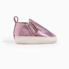 Frosted Rose Slip On Baby Shoe Slip On Soft Sole 