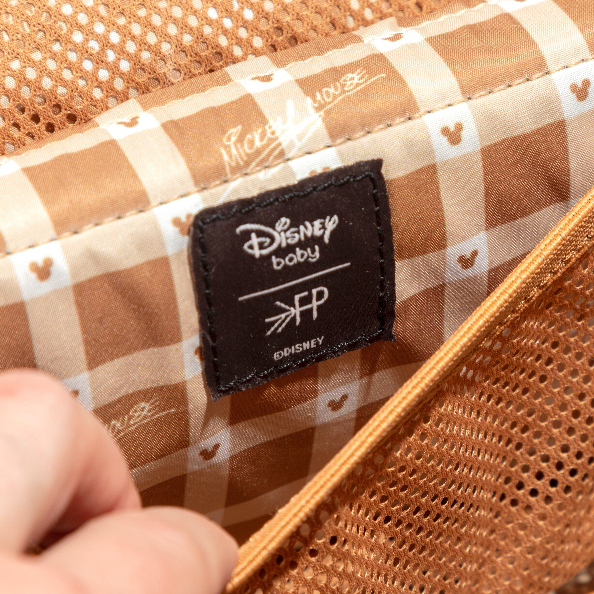 Disney Gingham Mickey Mouse Seoul Large Travel Catchall Seoul Large Travel Catchall Bag Accessory 