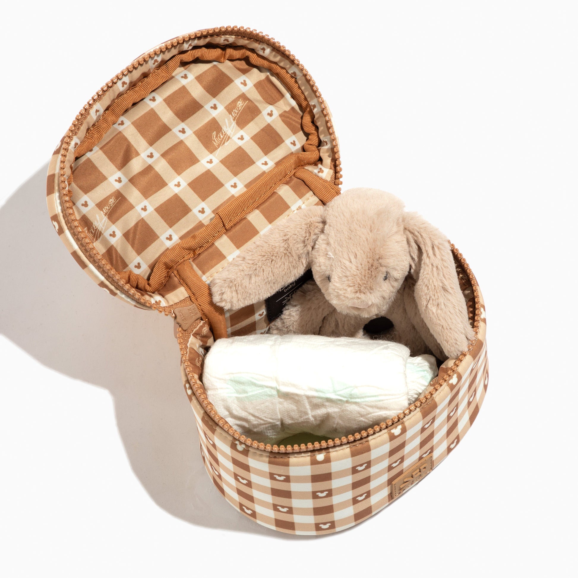 Disney Gingham Mickey Mouse Seoul Small Travel Catchall Seoul Large Travel Catchall Bag Accessory 