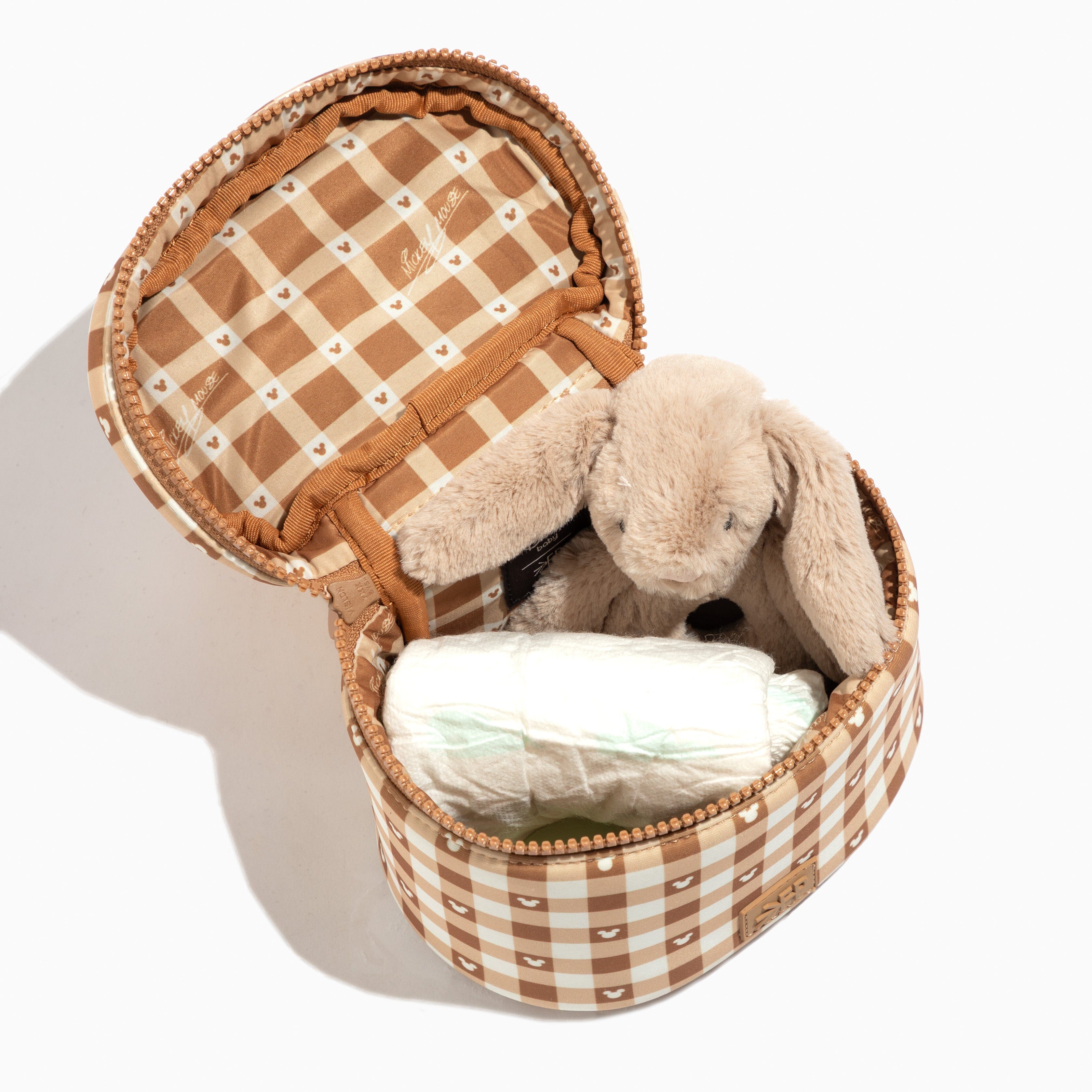 Disney Gingham Mickey Mouse Seoul Small Travel Catchall Seoul Large Travel Catchall Bag Accessory 
