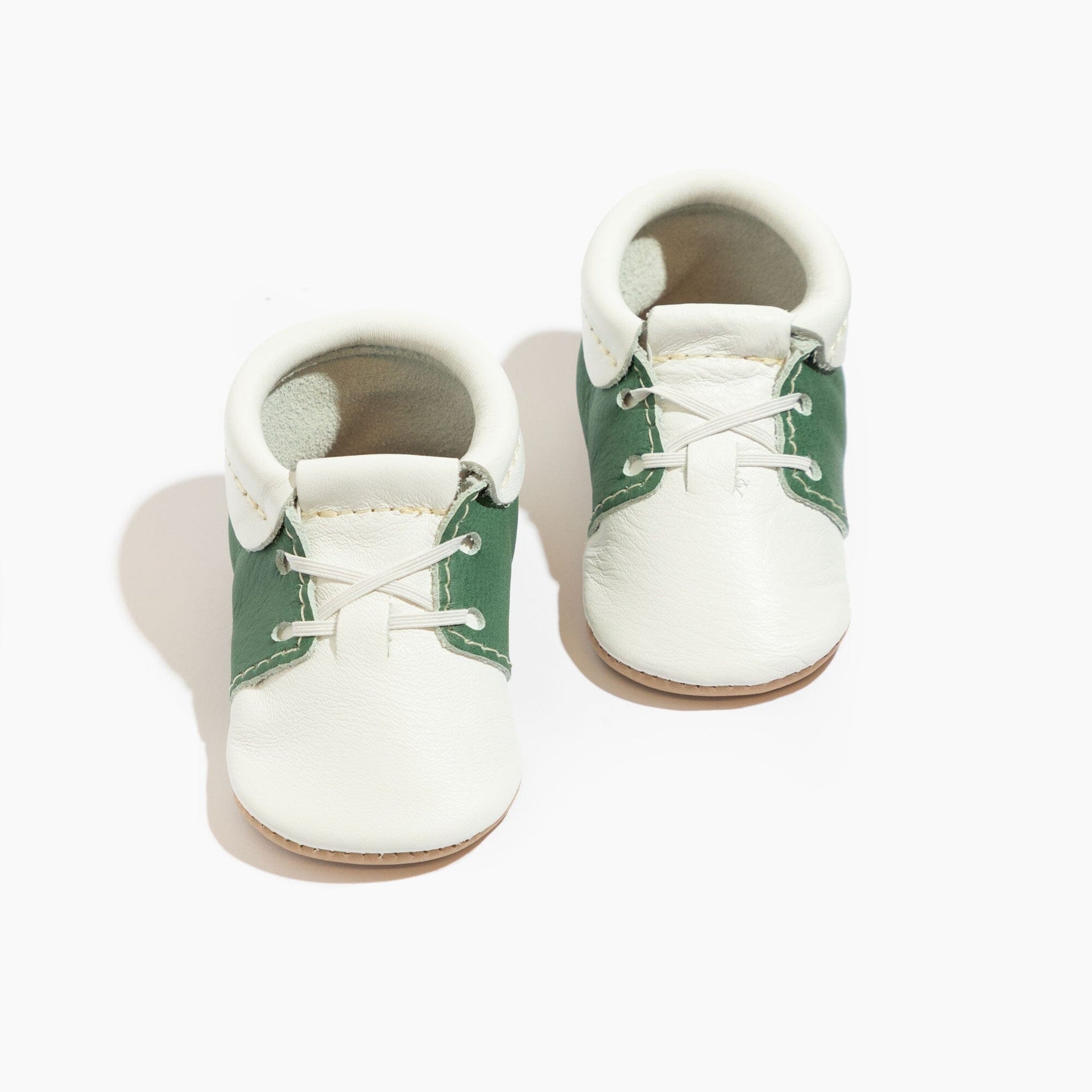 Hole-in-One Oxford Baby Shoe – Freshly Picked - Main Image