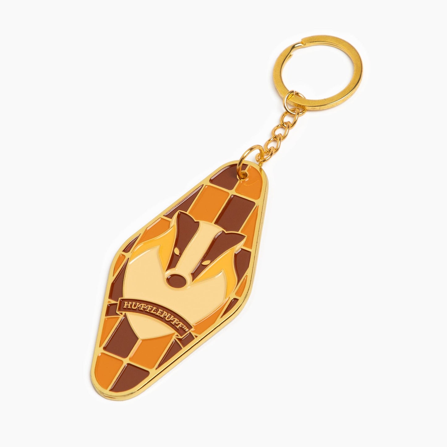 Hufflepuff™ Badger Keychain Keychain Bag Accessory 