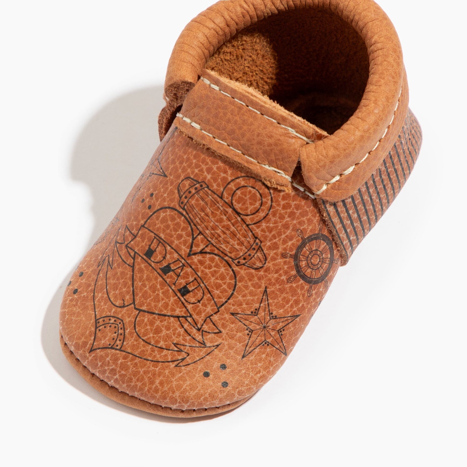 I Heart Dad City Baby Shoe City Mocc Soft Sole 