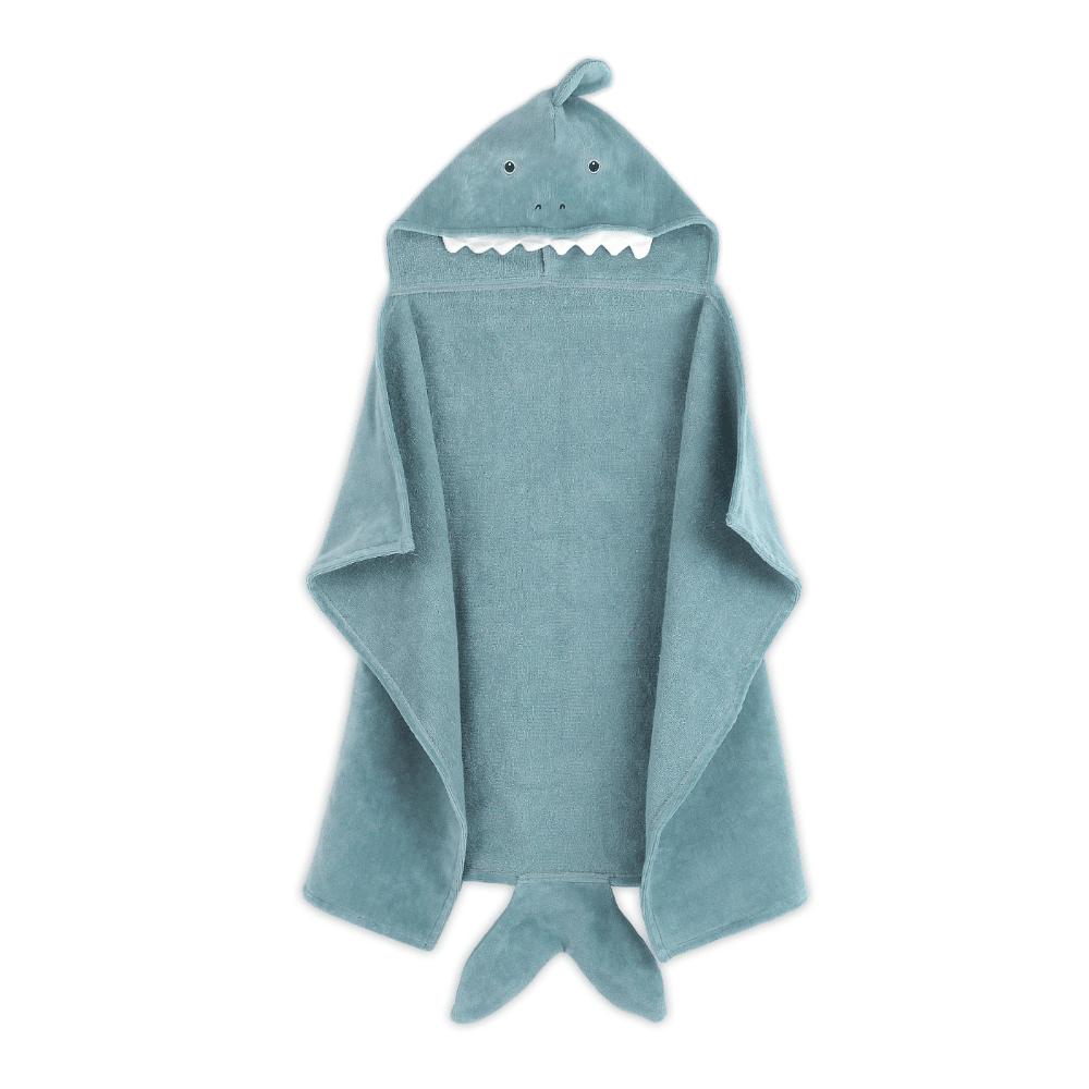 Hooded Towel- Shark Hooded Bath Wraps MON AMI 
