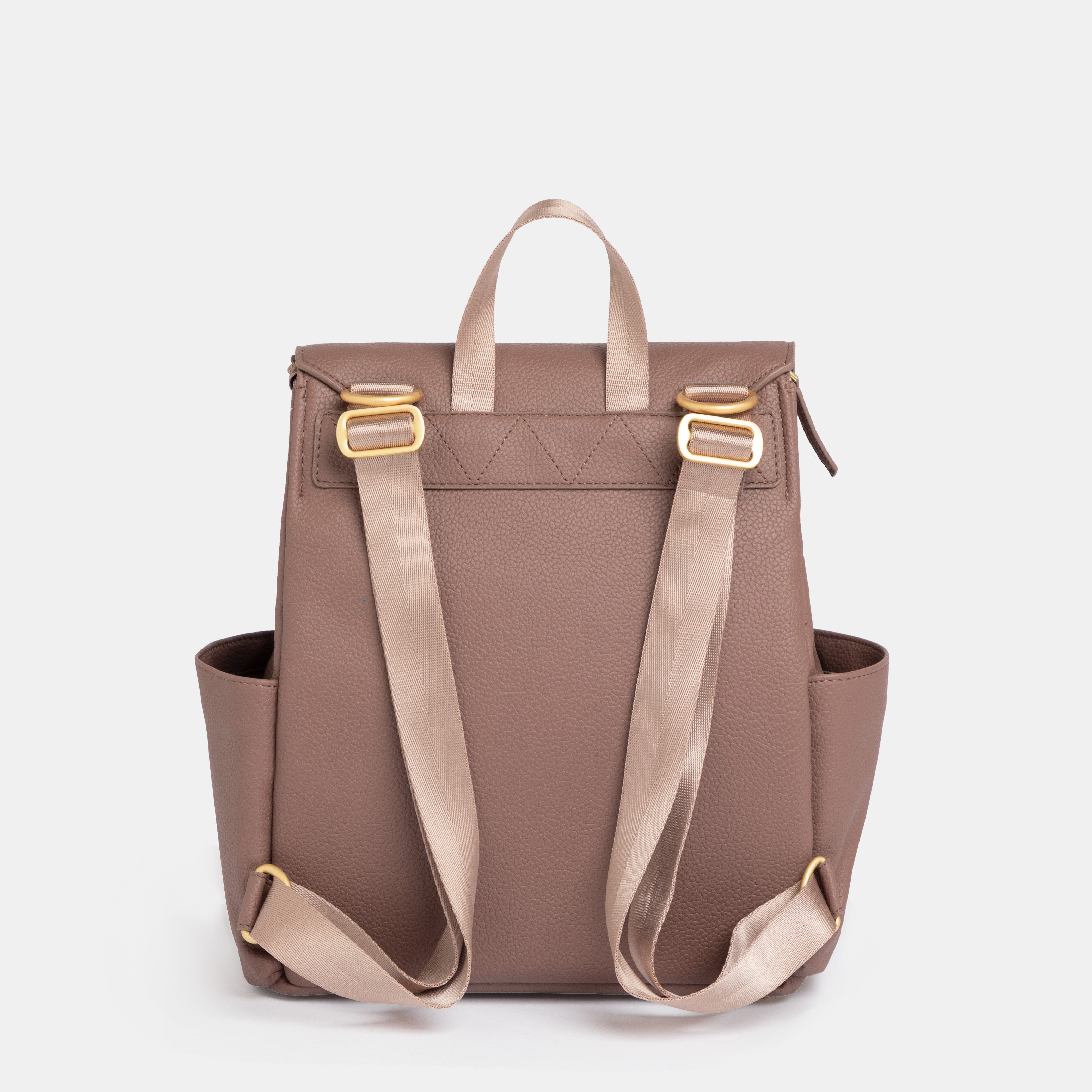 Heather Mini Classic Bag II | Mini Vegan Leather Diaper Bag