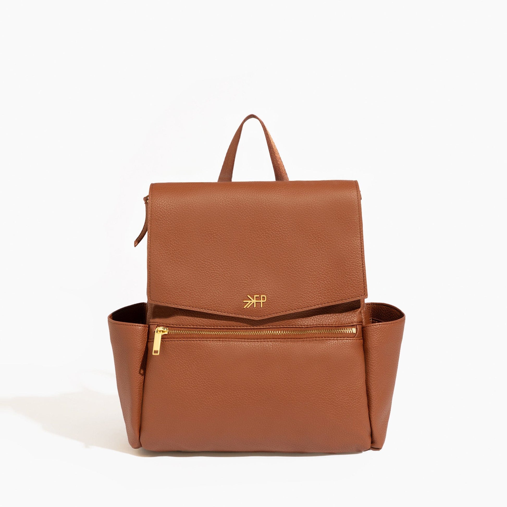 Cognac Mini Classic Bag II Mini Classic Diaper Bag II Diaper Bag 