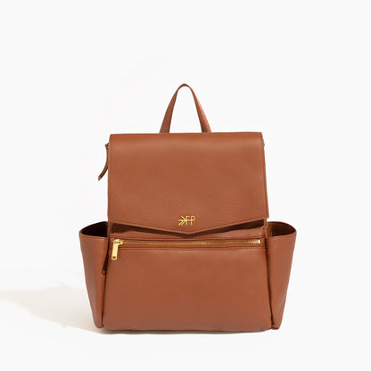 Cognac Mini Classic Bag II Mini Classic Diaper Bag II Diaper Bag 