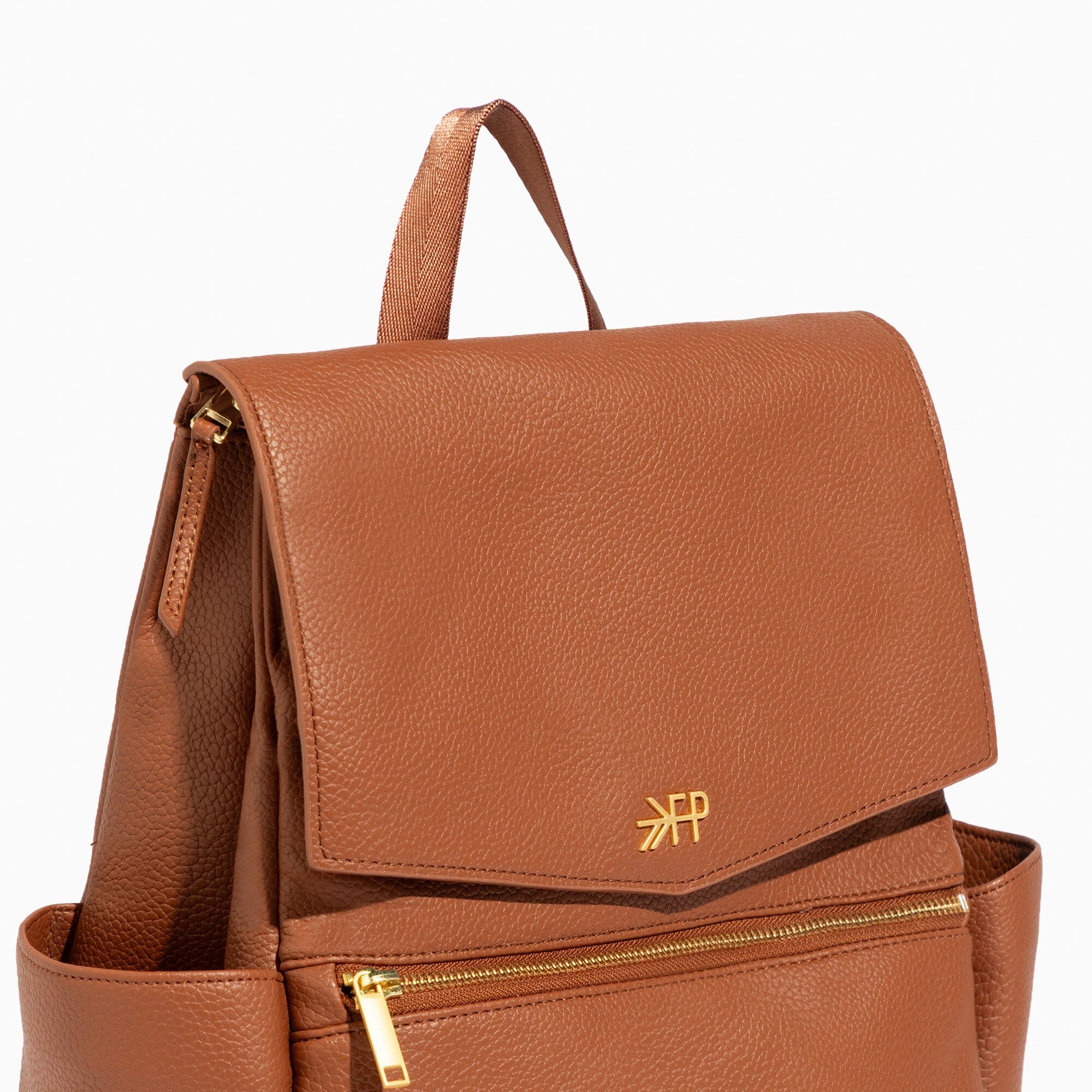 Cognac Mini Classic Bag II Mini Classic Diaper Bag II Diaper Bag 