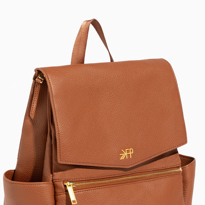 Cognac Mini Classic Bag II Mini Classic Diaper Bag II Diaper Bag 