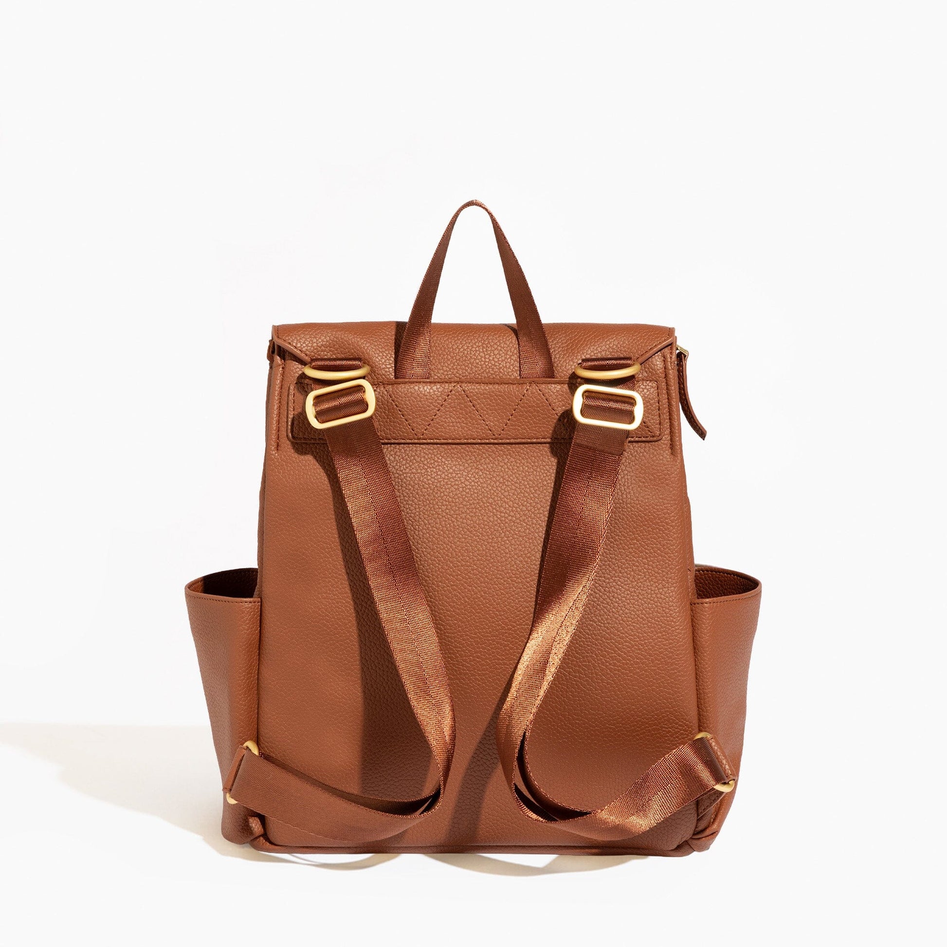 Cognac Mini Classic Bag II Mini Classic Diaper Bag II Diaper Bag 