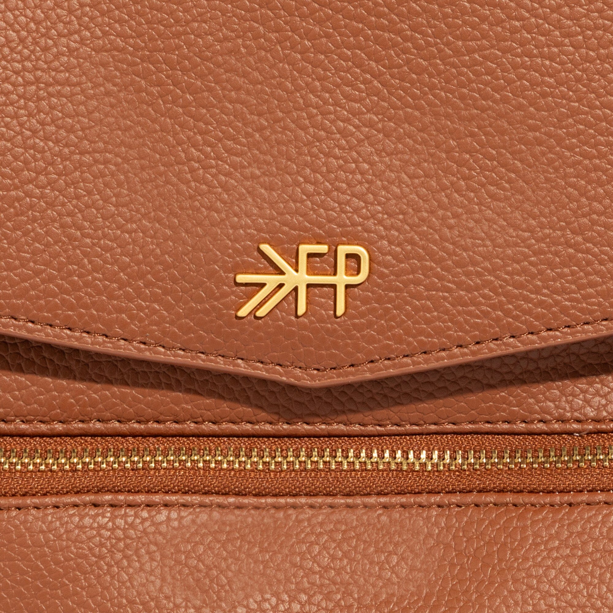 Cognac Mini Classic Bag II Mini Classic Diaper Bag II Diaper Bag 